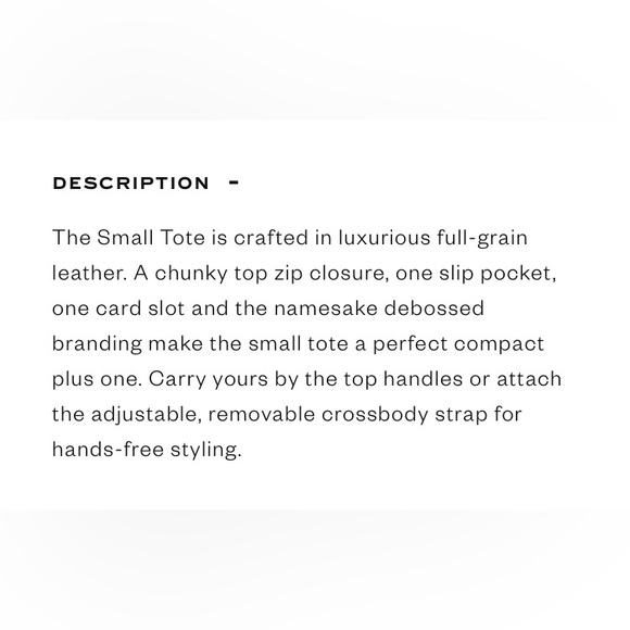 Marc Jacobs Small Black Leather Tote Bag - Picture 10 of 12